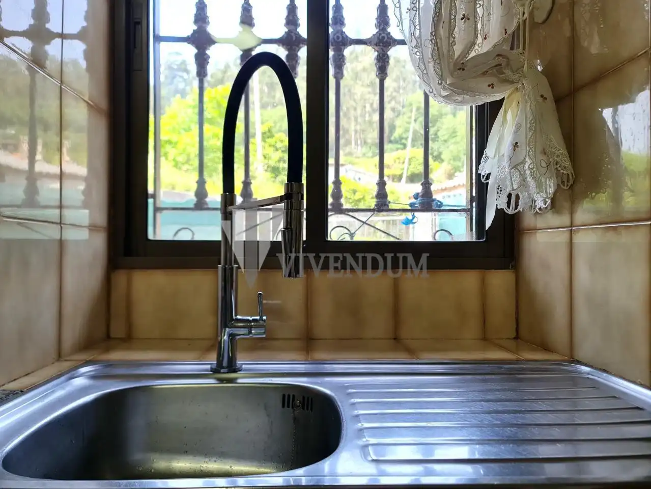 Cocina de Casa o chalet en venta en Arbo con Calefacción, Jardín privado y Terraza