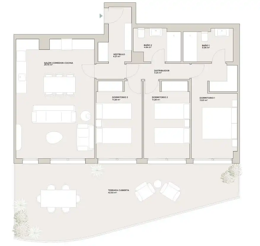 Apartment with garden for sale in La Carihuela - Los Nidos, imagen 9