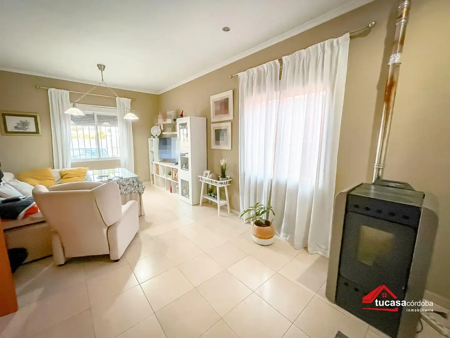 Living room of Country homes for sale in Córdoba  with Air Conditioner, Heating and Private garden