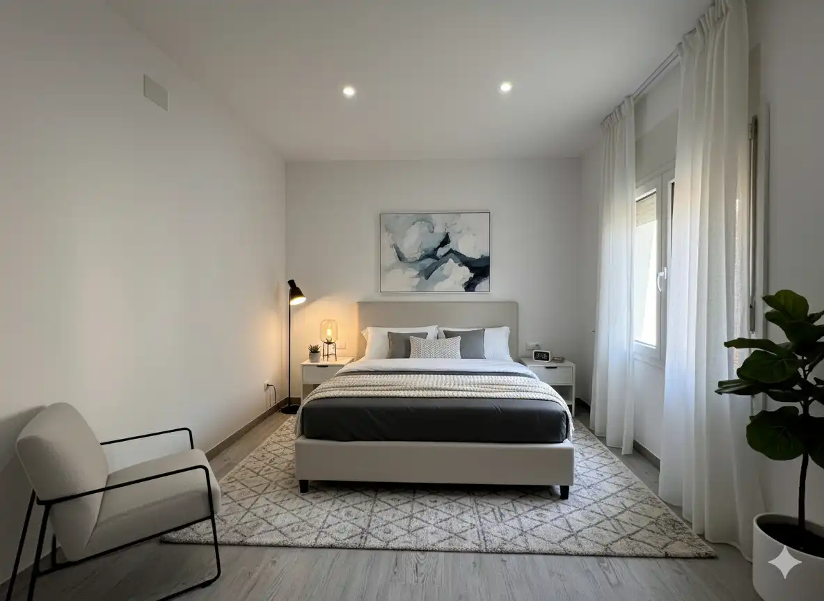 Bedroom of Flat for sale in Palamós  with Air Conditioner, Heating and Parquet flooring