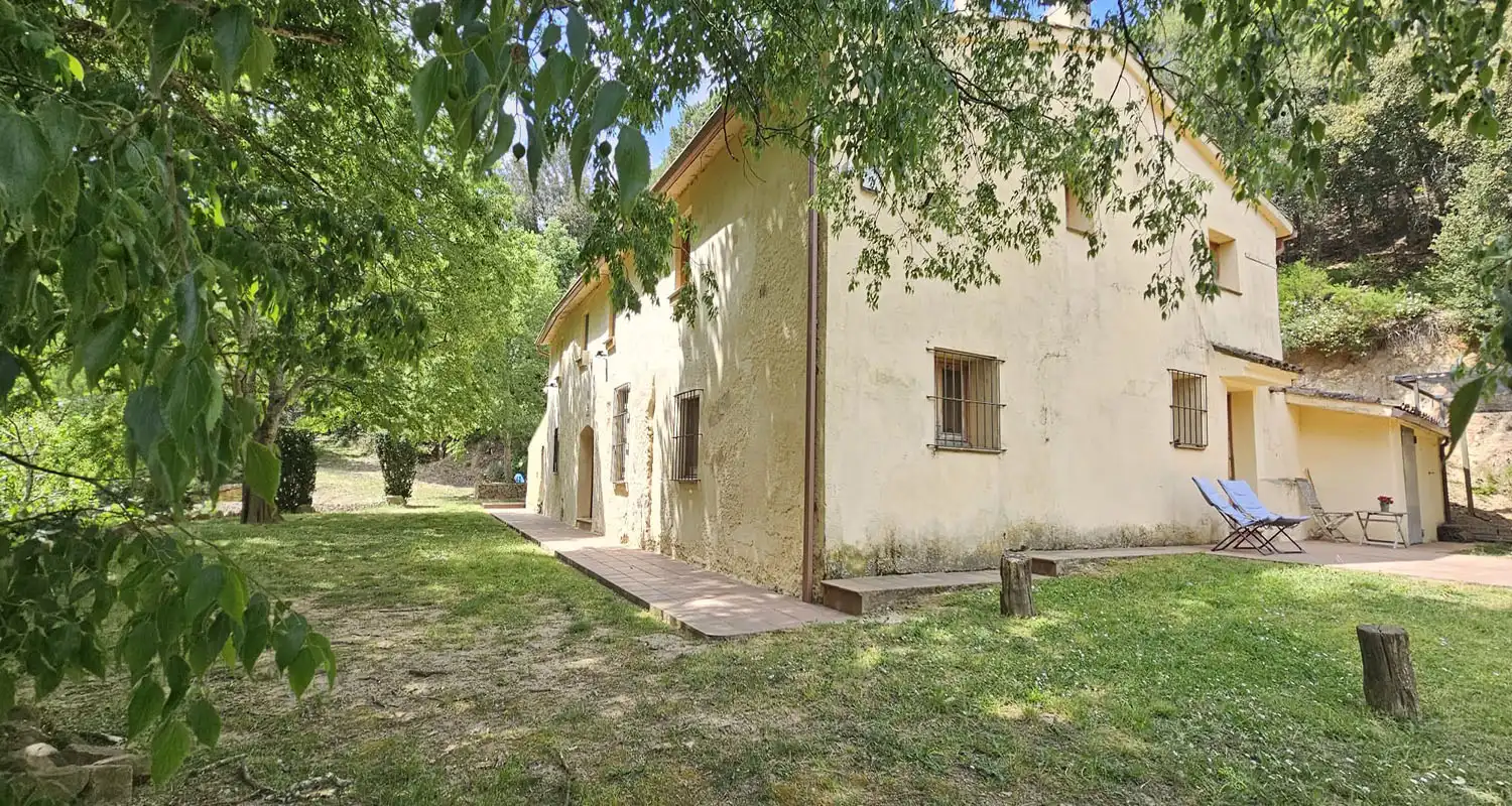 Vista exterior de Finca rústica en venta en Sant Celoni con Aire acondicionado, Calefacción y Jardín privado