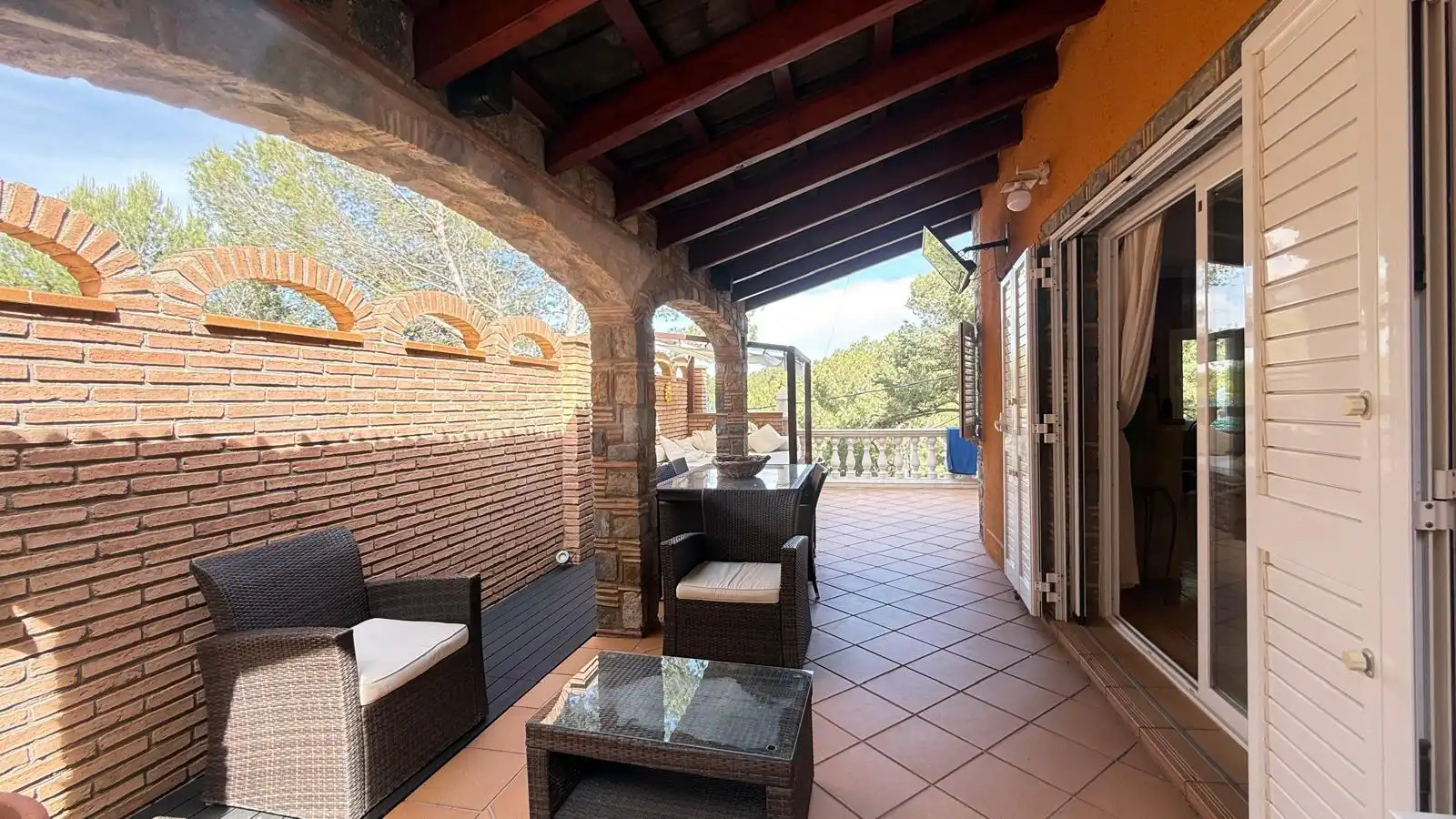 Terraza de Casa o chalet en venta en Begur con Aire acondicionado, Calefacción y Jardín privado