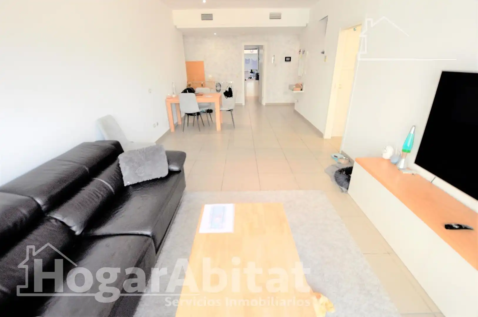 Sala de estar de Piso en venta en Massamagrell con Calefacción y Terraza