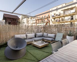 Terrassa de Apartament de lloguer en  Barcelona Capital amb Aire condicionat, Calefacció i Parquet