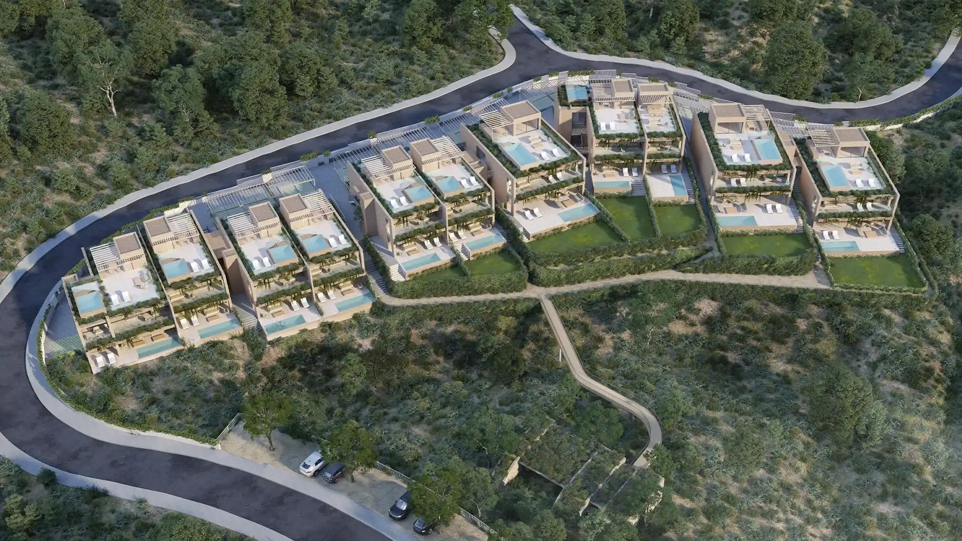 Vista exterior de Planta baja en venta en Marbella con Aire acondicionado, Calefacción y Jardín privado