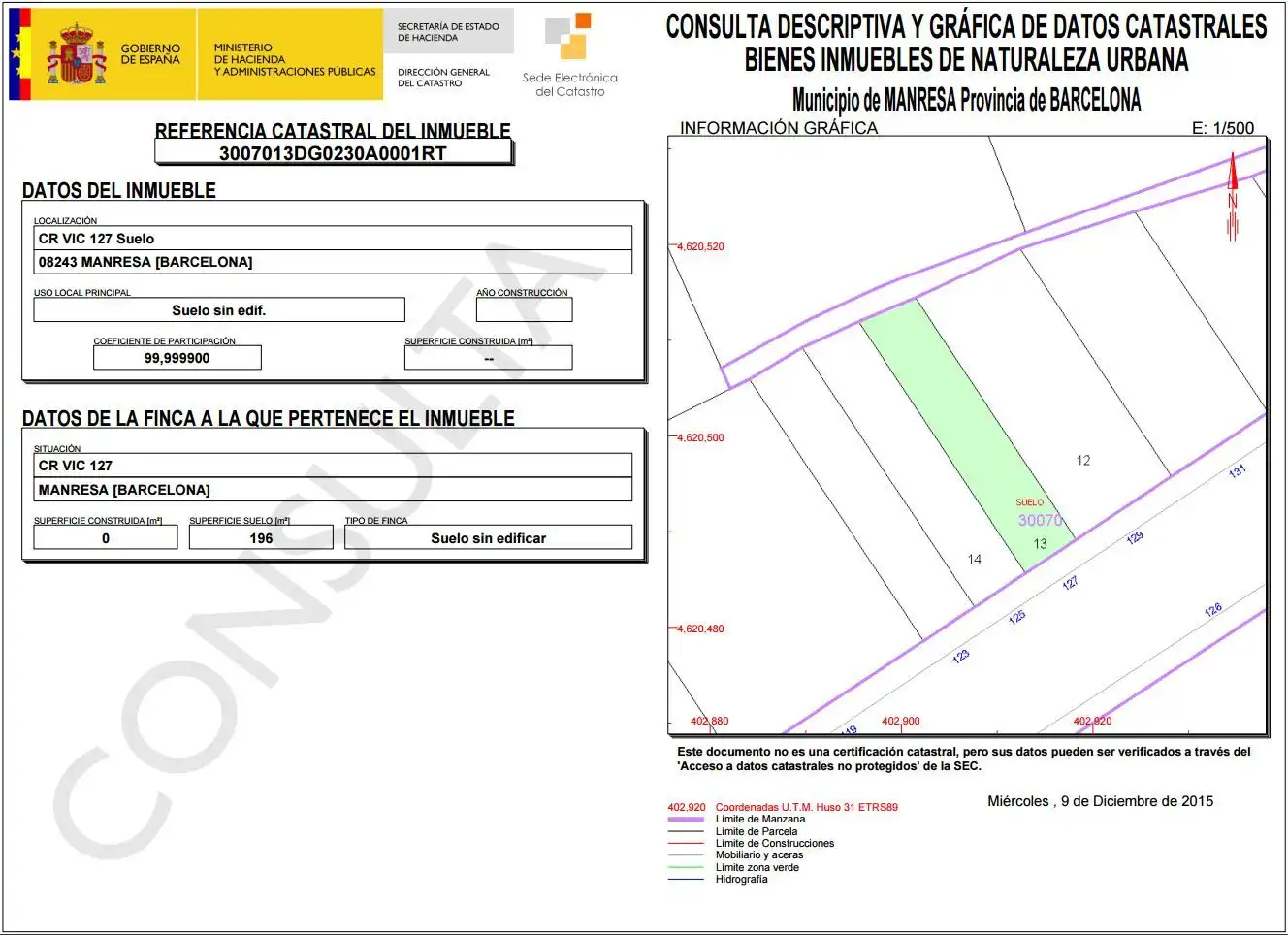 Terreny residencial en venda a Carretera de Vic 127, imagen 2