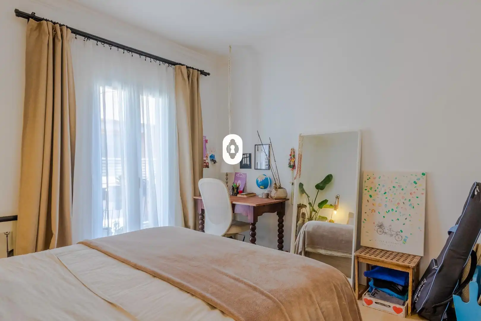 Bedroom of Flat for sale in Inca  with Air Conditioner, Parquet flooring and Terrace