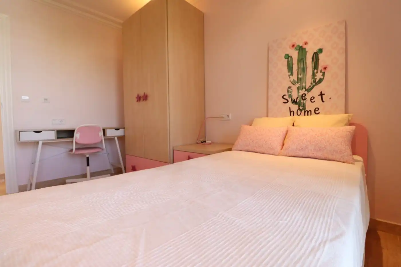 Bedroom of Flat for rent in Elche / Elx  with Air Conditioner, Heating and Storage room