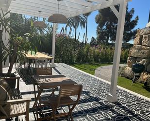 Terrace of House or chalet to rent in Benahavís  with Air Conditioner, Heating and Private garden