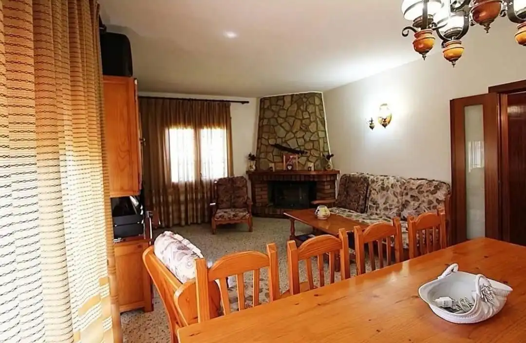Living room of Country homes for sale in Maçanet de la Selva  with Air Conditioner, Heating and Private garden