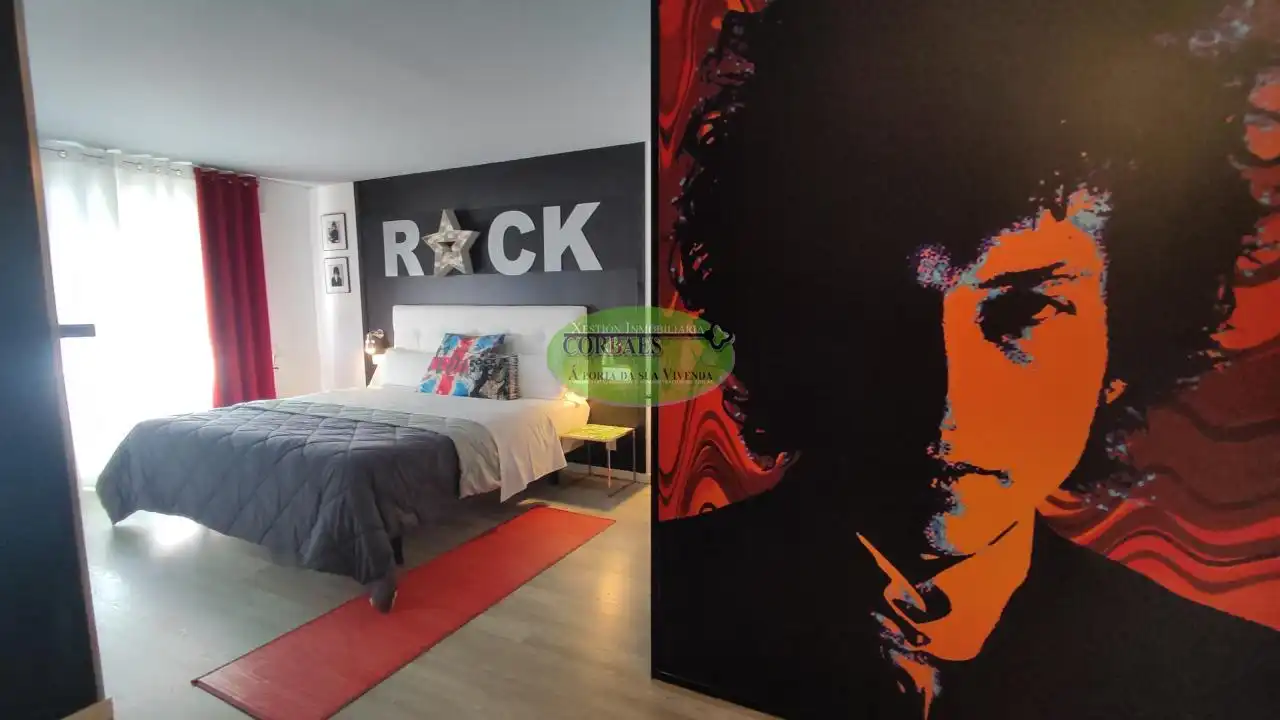 Schlafzimmer von Geschaftsraum zum Verkauf in Taboadela mit Klimaanlage und Möbliert