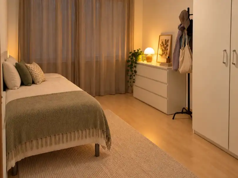 Bedroom of Flat for rent in Monachil  with Air Conditioner, Parquet flooring and Terrace