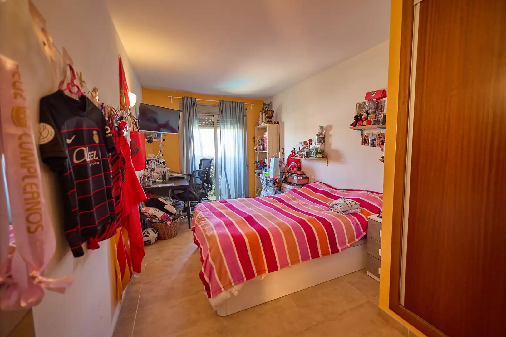 Bedroom of Flat for sale in Porreres  with Air Conditioner, Terrace and Storage room