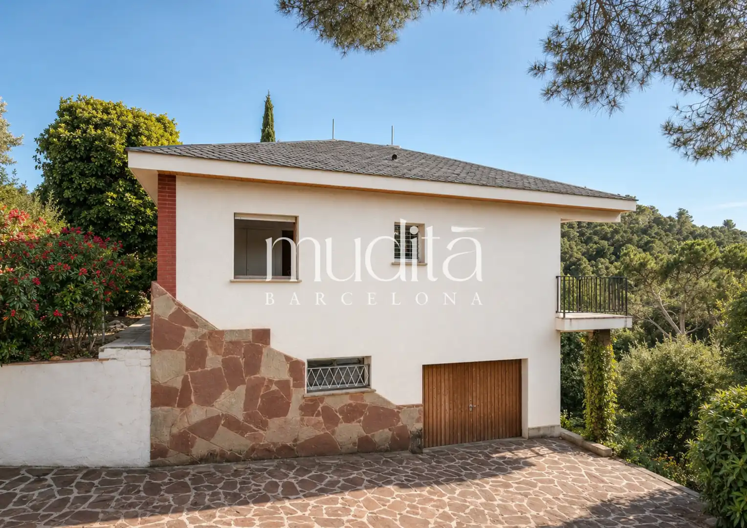 Exterior view of Houses for sale in L'Ametlla del Vallès  with Heating, Private garden and Terrace
