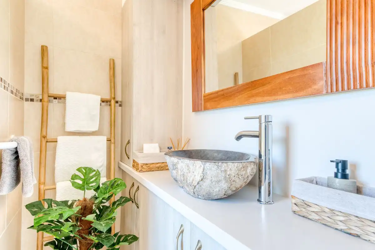Bathroom of Detached homes for sale in Manilva  with Air Conditioner, Terrace and Community pool