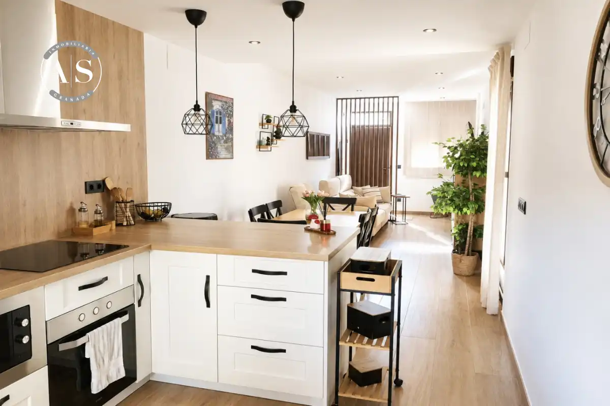 Kitchen of Houses for sale in Güevéjar  with Air Conditioner, Heating and Terrace