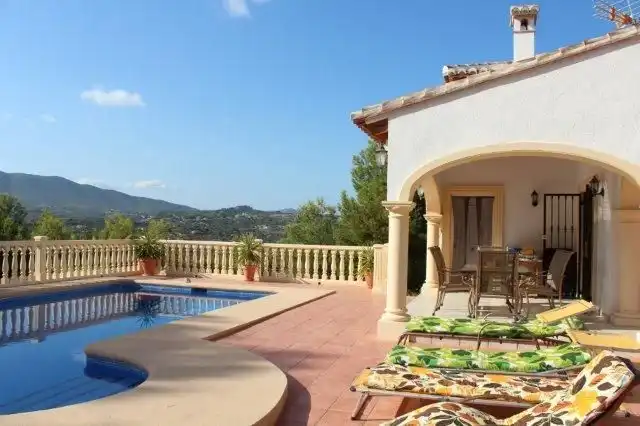 Terrassa de Casa o xalet en venda en Calpe / Calp amb Aire condicionat, Calefacció i Piscina