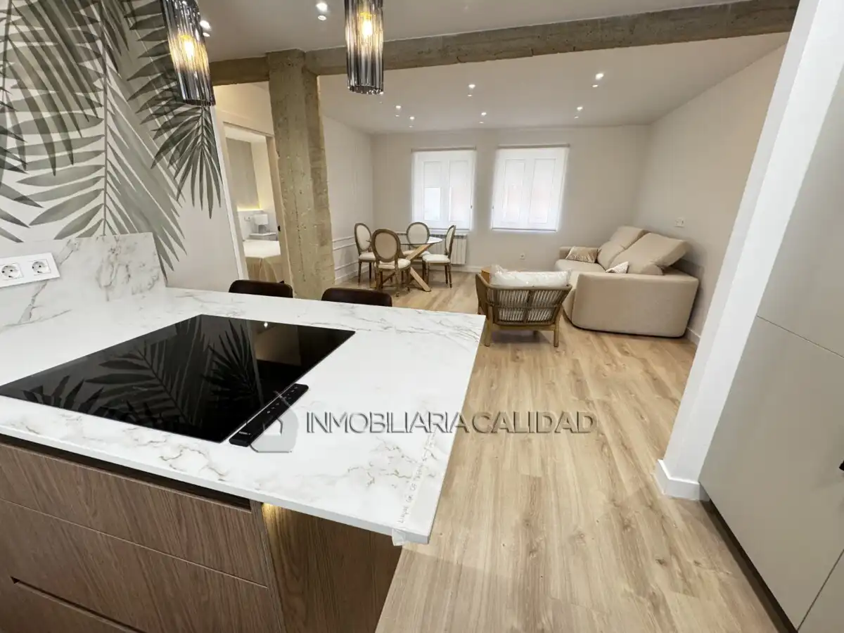 Kitchen of Flat for sale in Burgos  with Heating, Storage room and Furnished