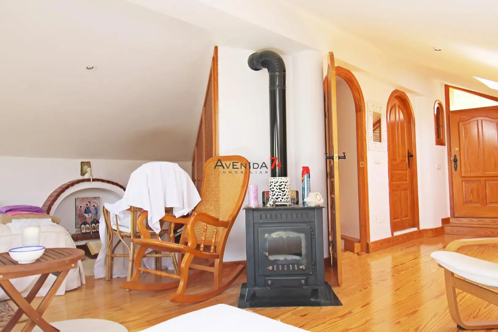 Bedroom of Country homes for sale in Lorca  with Private garden, Parquet flooring and Terrace