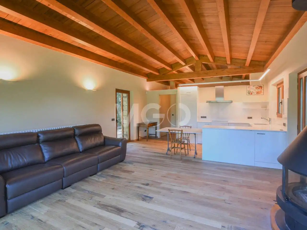 Wohnzimmer von Country house zum Verkauf in Sant Julià de Vilatorta mit Heizung, Privatgarten und Terrasse