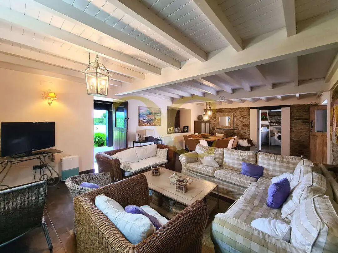 Living room of Houses for sale in Tapia de Casariego  with Heating, Private garden and Terrace