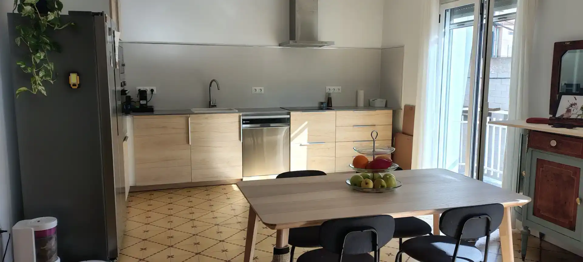 Cuina de Casa adosada en venda en L'Aldea amb Aire condicionat i Balcó