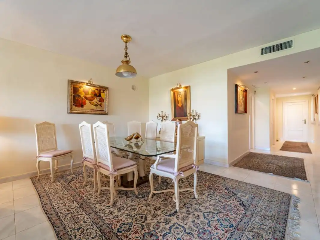 Dining room of Flat for sale in Marbella  with Air Conditioner, Heating and Private garden