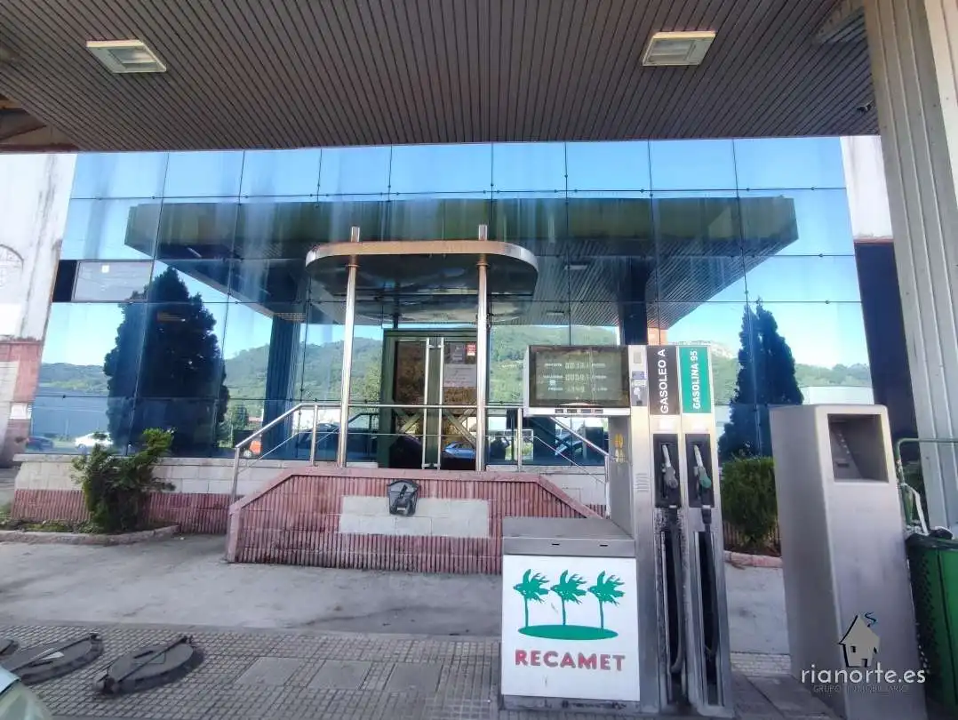 Exterior view of Industrial buildings for sale in Langreo