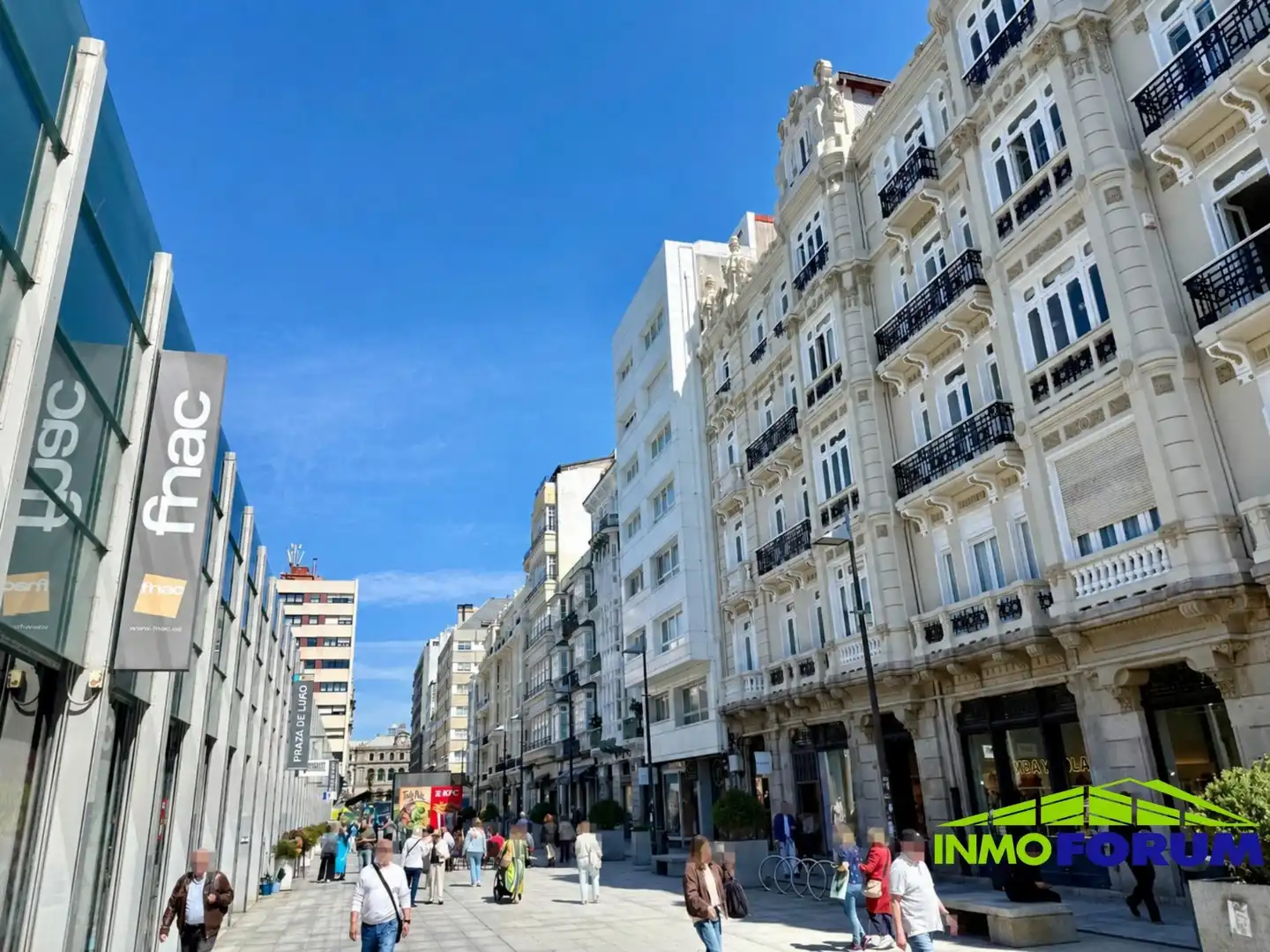Vista exterior de Pis en venda en A Coruña Capital  amb Calefacció
