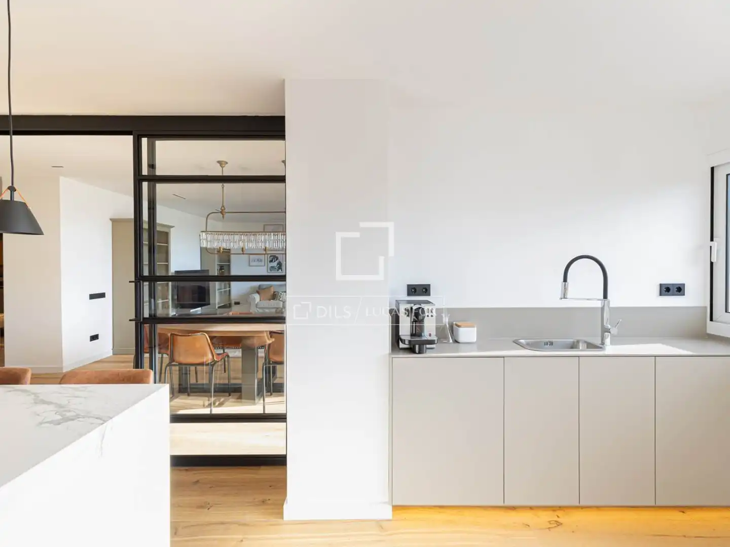 Cocina de Piso en venta en Barcelona con Aire acondicionado, Calefacción y Parquet