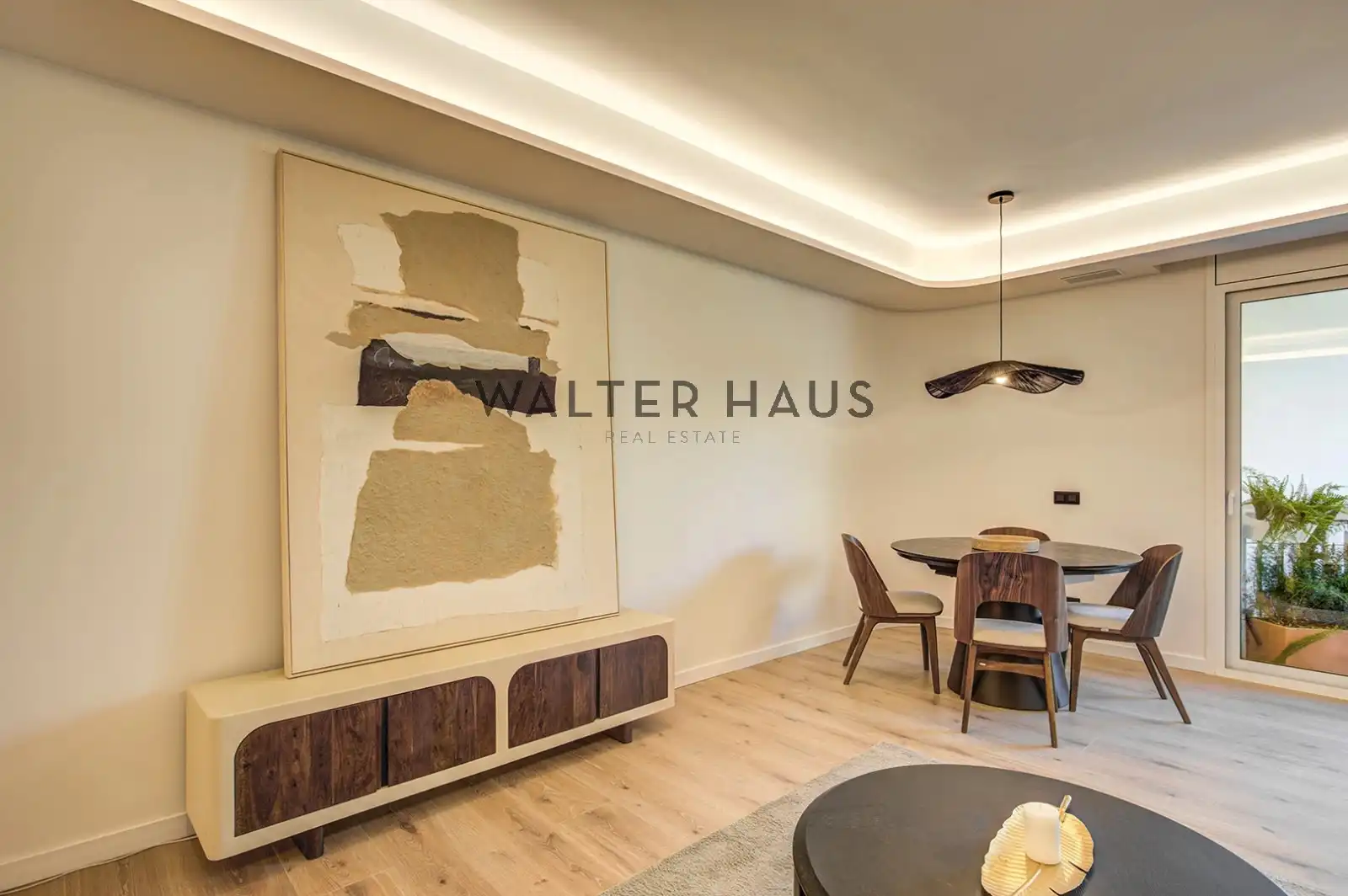 Sala de estar de Piso en venta en Sarrià - Sant Gervasi