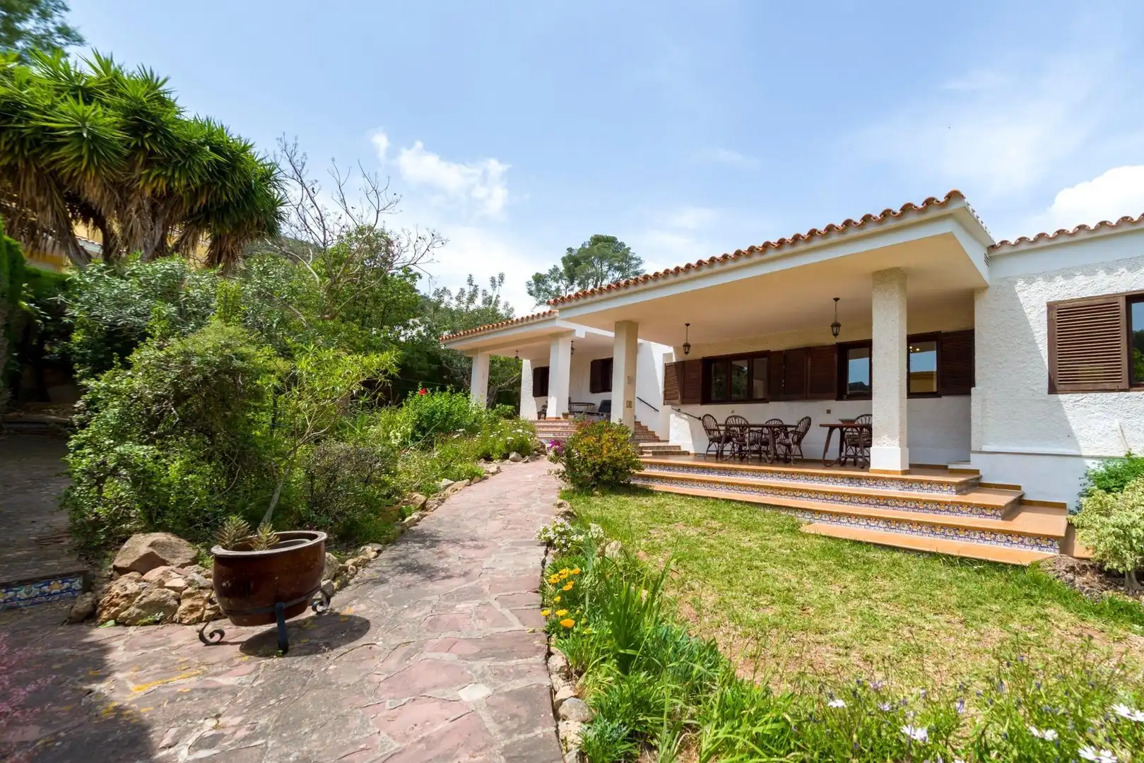 Jardí de Casa o xalet en venda en Benicasim / Benicàssim amb Jardí privat, Terrassa i Traster