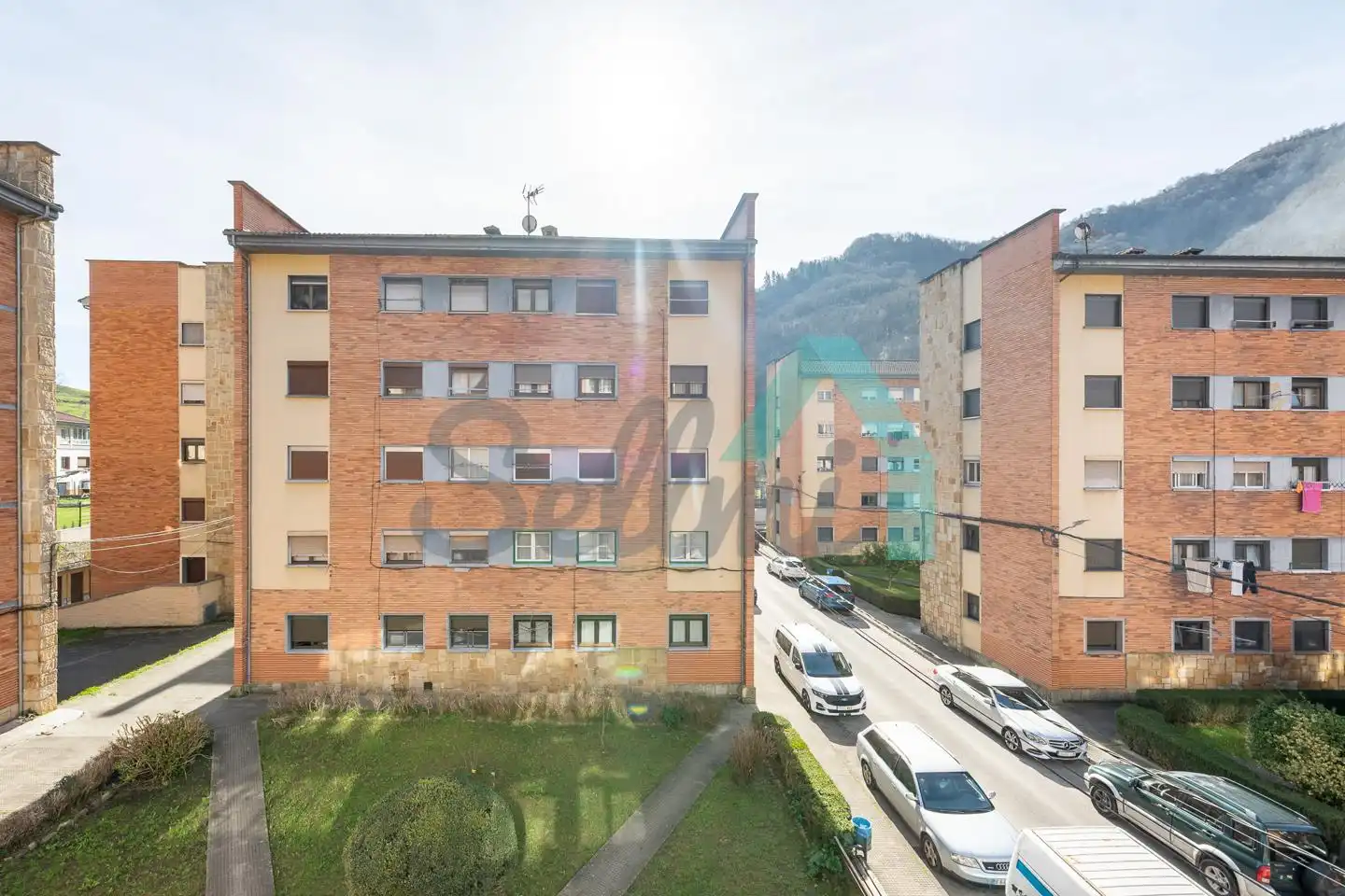 Exterior view of Flat for sale in Aller  with Terrace