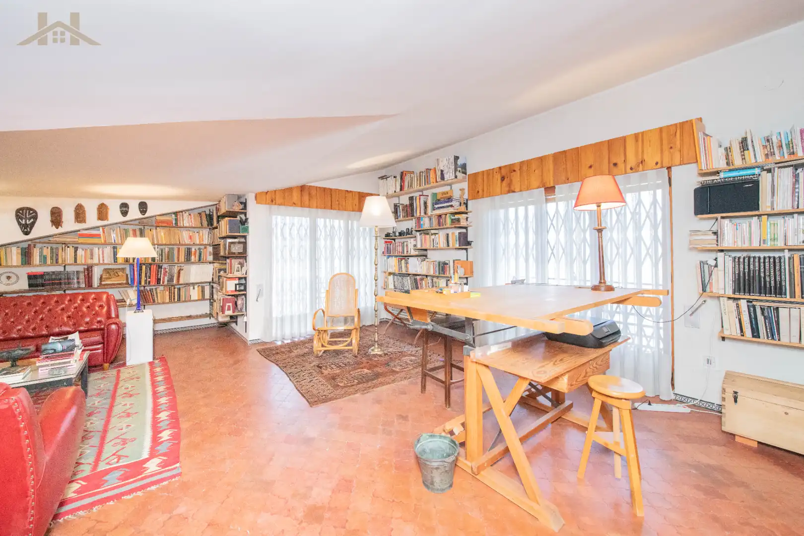 Sala d'estar de Casa o xalet en venda en Moralzarzal amb Calefacció, Jardí privat i Terrassa