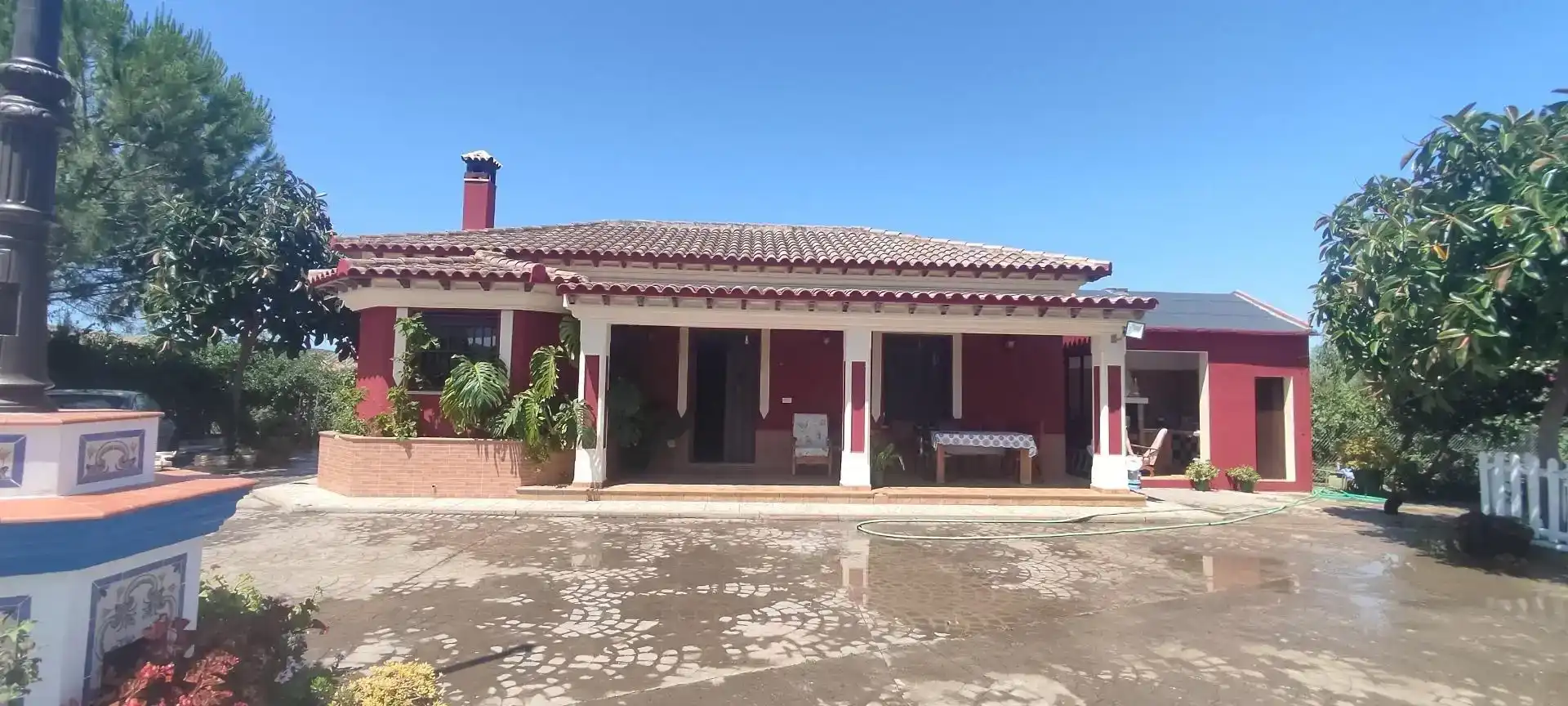 Finca rústica en venda en El Coronil amb Aire condicionat, Jardí privat i Piscina