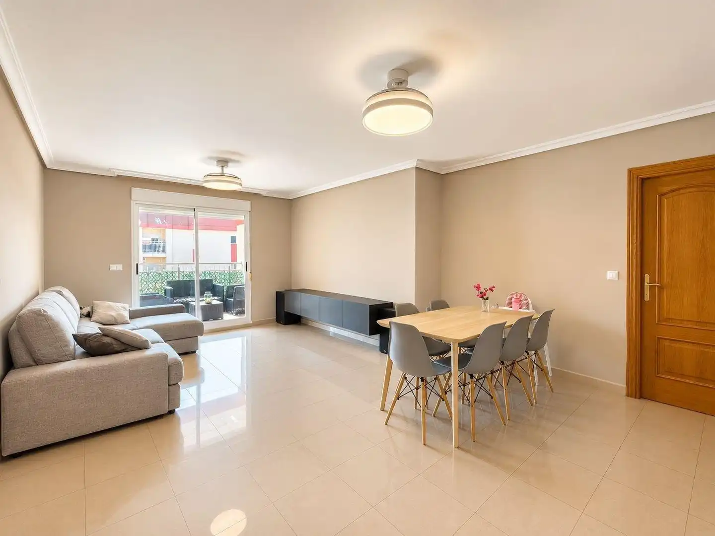 Living room of Attic for sale in Orihuela  with Air Conditioner, Private garden and Swimming Pool