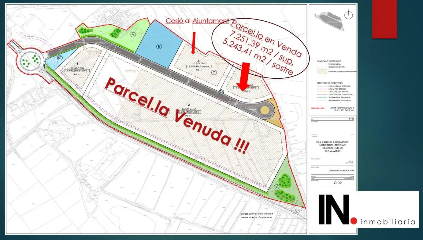 Terreny industrial en venda en Els Alamús
