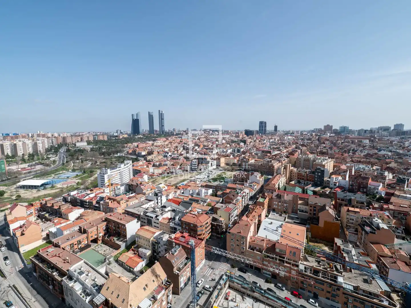 Vista exterior de Ático en venta en Madrid con Aire acondicionado, Calefacción y Terraza