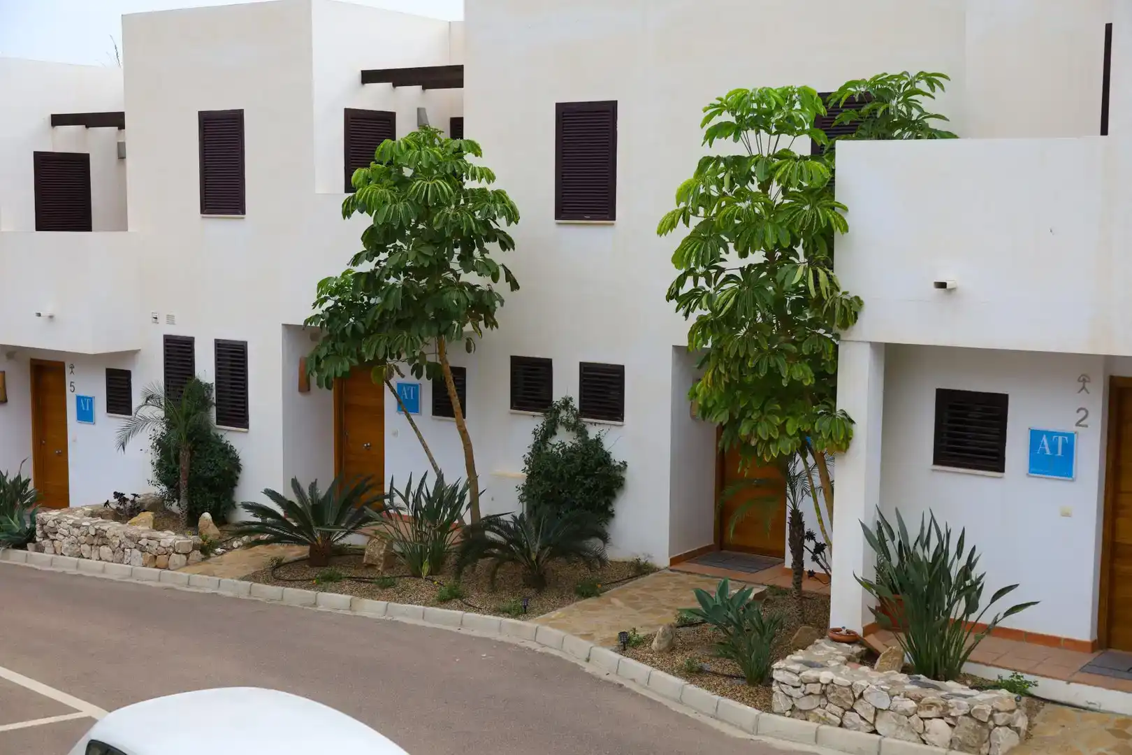 Vista exterior de Casa adosada en venda en Mojácar Playa - Las Ventanicas - La Paratá