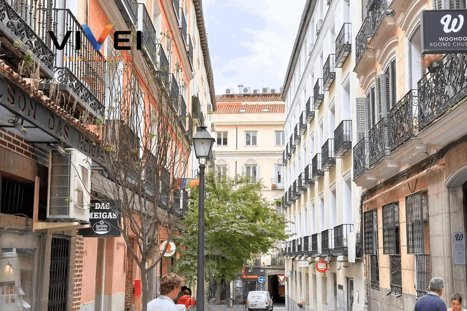 Vista exterior de Piso de alquiler en Madrid con Aire acondicionado