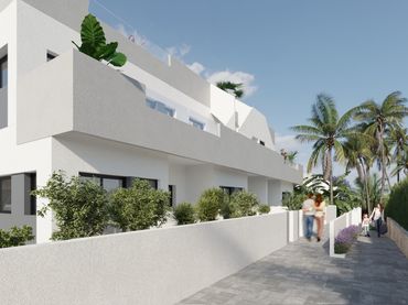 Baixos d'obra nova amb piscina en venda a Calle Zv 54