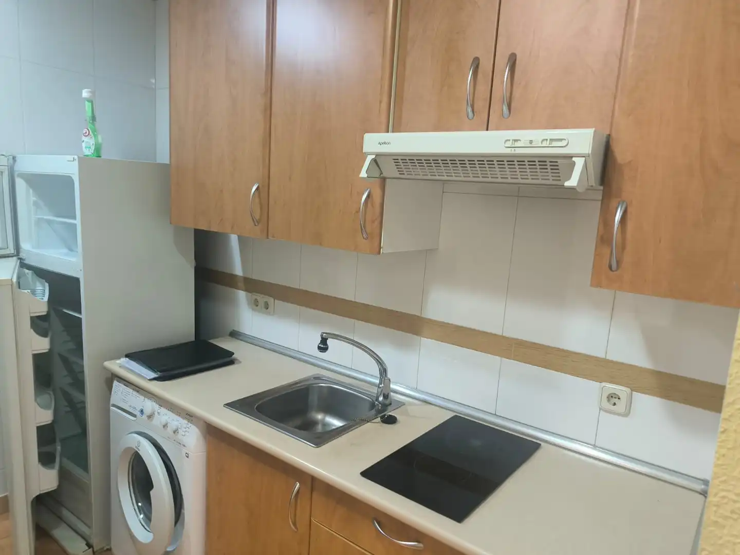 Küche von Wohnung zur Miete in Madrid mit Klimaanlage, Heizung und Parkett