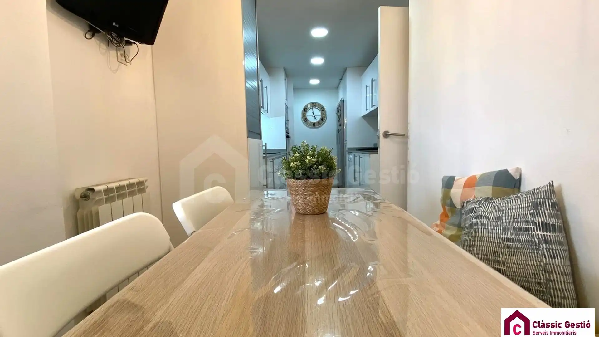 Dining room of Flat for sale in Terrassa  with Air Conditioner, Heating and Balcony