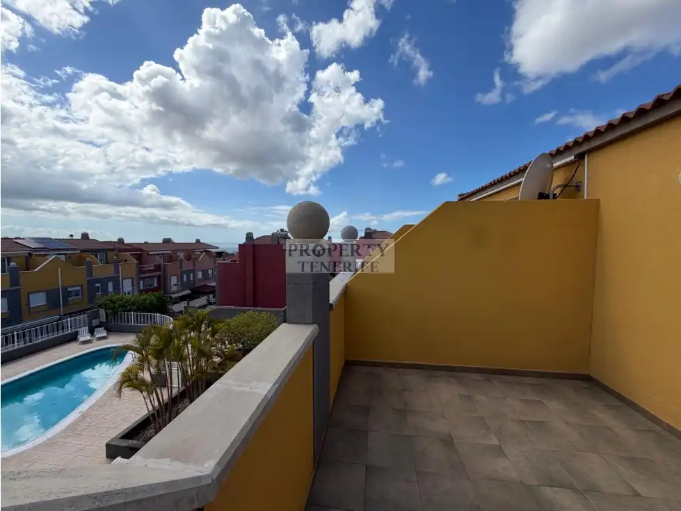 Außenansicht von Haus oder Chalet zum Verkauf in San Miguel de Abona mit Terrasse, Schwimmbad und Möbliert