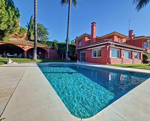 Swimming pool of House or chalet for sale in Estepona  with Private garden, Terrace and Storage room