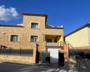 Exterior view of House or chalet for sale in La Pobla de Cérvoles  with Air Conditioner, Terrace and Storage room