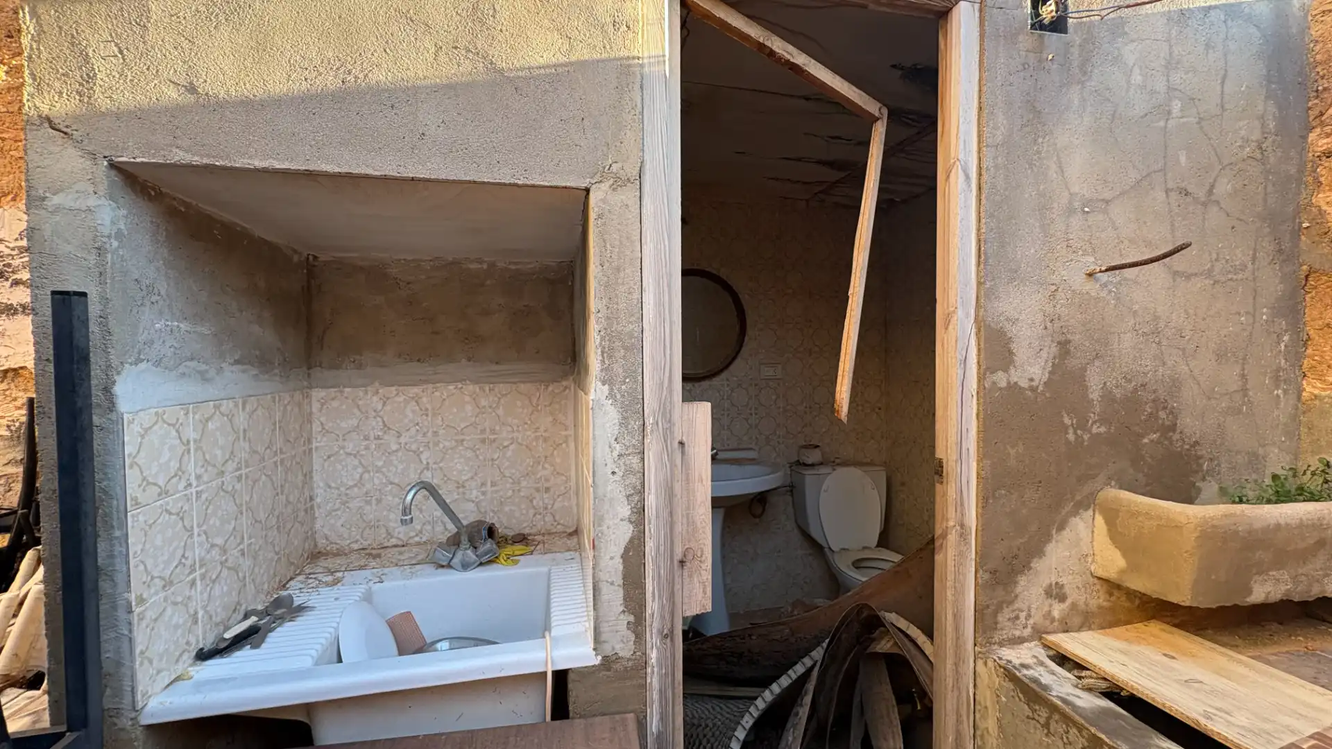 Baño de Finca rústica en venta en Vall d'Alba