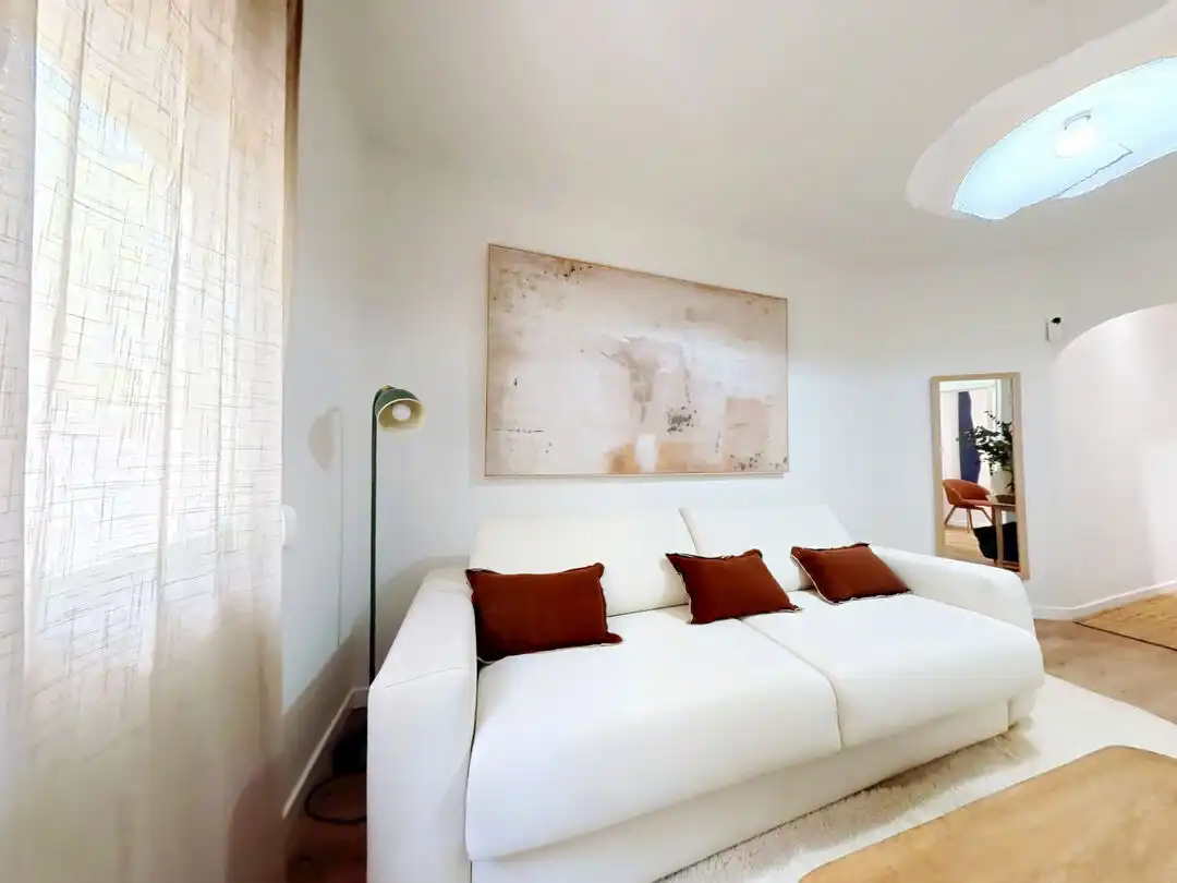 Living room of Flat for sale in Madrid  with Heating and Furnished