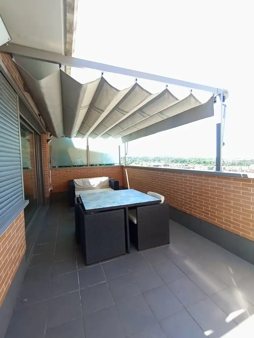 Terrasse von Dachboden zur Miete in Madrid mit Klimaanlage, Heizung und Terrasse