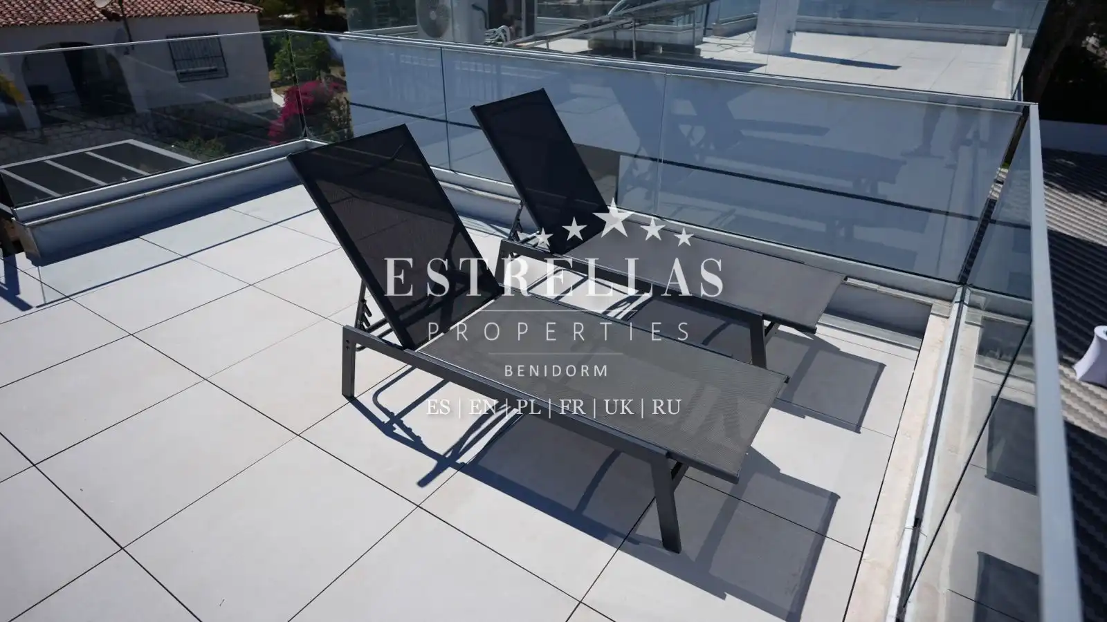 Terraza de Casa o chalet en venta en La Nucia con Aire acondicionado, Calefacción y Jardín privado